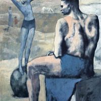 Picasso Girl On The Ball