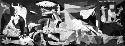 art oil painting reproduction of  Picasso Guernica museum quality handmade