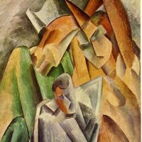 Picasso Harlequin S Family