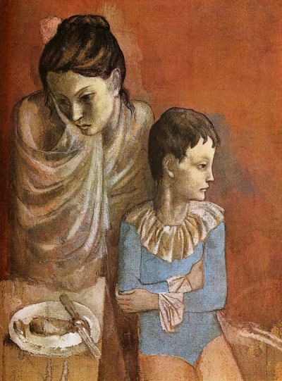 Picasso Les Baladins - Mother And Child Acrobats