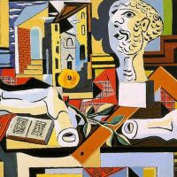 Picasso Plaster Head And Arm