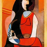 Picasso Seated Woman