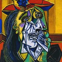 Picasso The Weeping Woman Hand Painted Reproduction