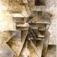 Picasso Woman With Mandoline