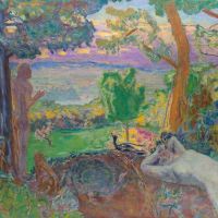 Pierre Bonnard Earthly Paradise 1916 1920 Hand Painted Reproduction