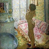 Pierre Bonnard Nude Against The Light - 1908