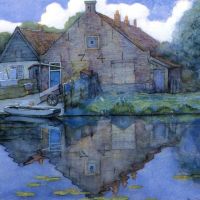 Piet Mondriaan House On The Gein