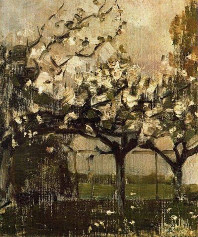 art oil painting reproduction of  Piet Mondrian Alberi 1908 museum quality handmade