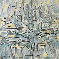 Piet Mondrian Composition No. Xvi Compositie 1 Arbres 1912-13