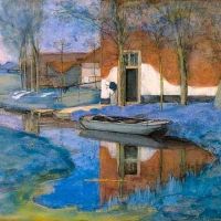 Piet Mondrian House On A River 1902