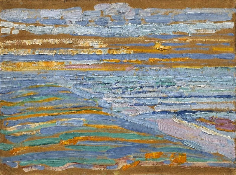 Piet Mondrian View From The Dunes With Beach And Piers museum quality