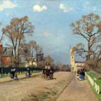 Pissarro The Avenue Sydenham Hand Painted Reproduction