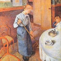 Pissarro The Little Country Maid Hand Painted Reproduction