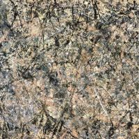 Pollock Number 1 Lavender Mist - 221 X 299.7 Cm