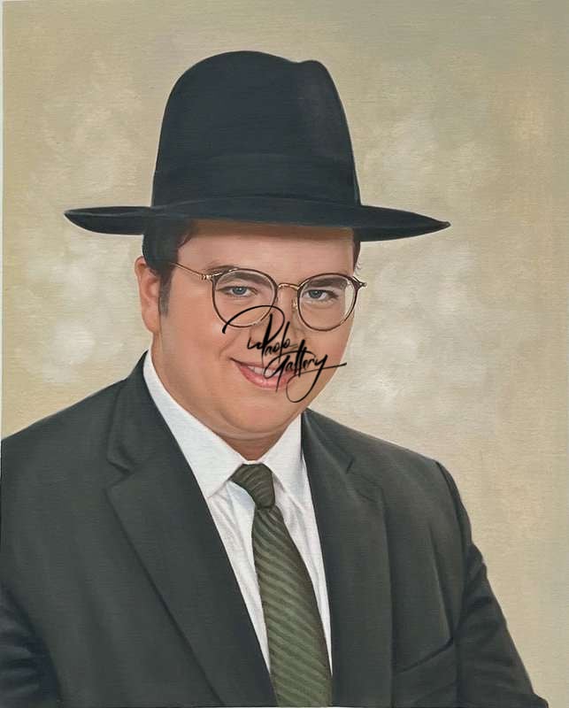 Portrait Painting One Person Hand Painted museum quality