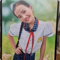 Portrait Painting Of Miss Dung Hand Painted