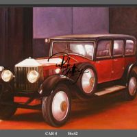 art oil painting reproduction of  Portrait Painting Of Oldsmobile Hand Painted museum quality handmade