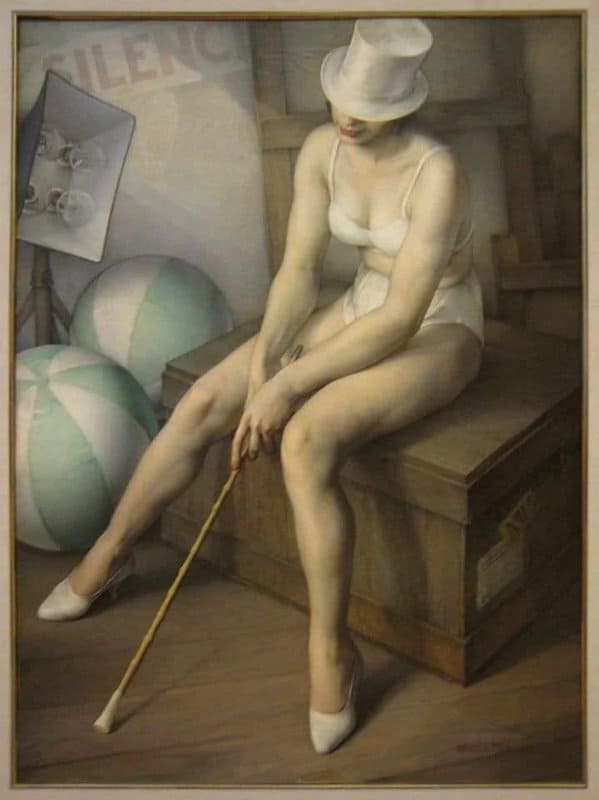 Rafael Pellicer Galeote The Chorus Girl C. 1934 museum quality