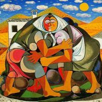 Rafael Zabaleta Peasants 1952