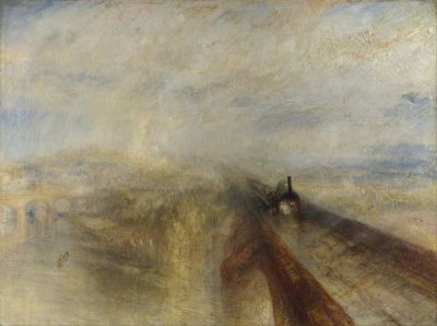 art oil painting reproduction of  Rain Steam And Speed The Great Western Railway - Landscape By Jmw Turner museum quality handmade