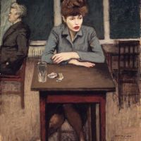 Raphael Soyer Cafe Scene 1946
