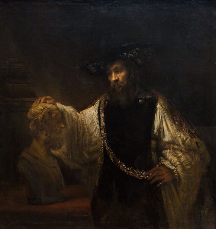 Rembrandt Aristotle With A Bust Of Homer museum quality