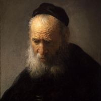 Rembrandt Head Of An Old Man In A Cap