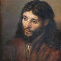 Rembrandt Head Of Christ Hand Painted Reproduction