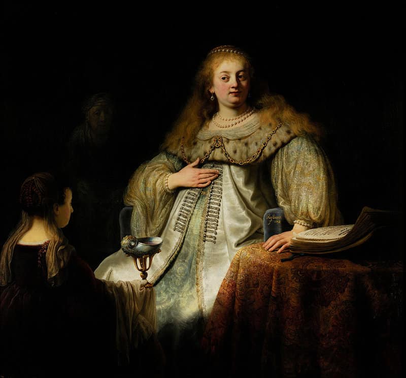 Rembrandt Judith At The Banquet Of Holofernes museum quality