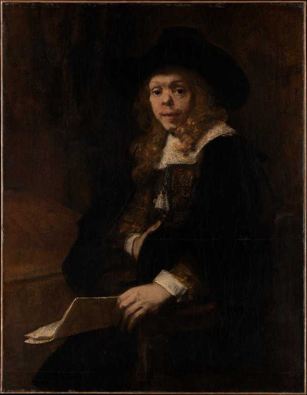 Rembrandt Portrait Of Gerard De Lairesse museum quality