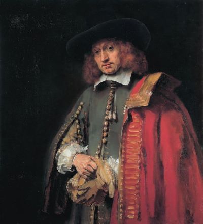 art oil painting reproduction of  Rembrandt Portrait Of Jean Six museum quality handmade