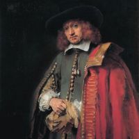 Rembrandt Portrait Of Jean Six Hand Painted Reproduction