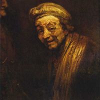 Rembrandt Self-portrait As Zeuxis Laughing