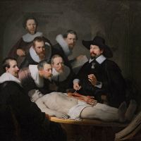 Rembrandt The Anatomy Lesson Of Dr. Nicolaes Tulp Hand Painted Reproduction