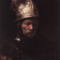 Rembrandt The Man With The Golden Helmet Hand Painted Reproduction