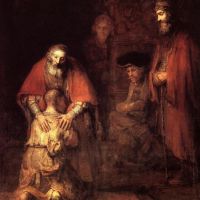 Rembrandt The Return Of The Prodigal Son Hand Painted Reproduction