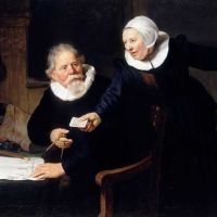 Rembrandt The Shipbuilder And His Wife