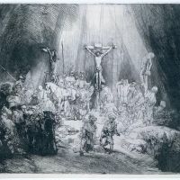 Rembrandt The Three Crosses 1653