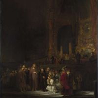 Rembrandt The Woman Taken In Adultery
