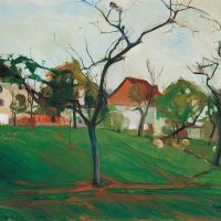 Rene Auberjonois Vue De Montagny 1902