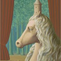 Rene Magritte Le Meteore - 1964