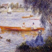 Renoir Boating At Argenteuil