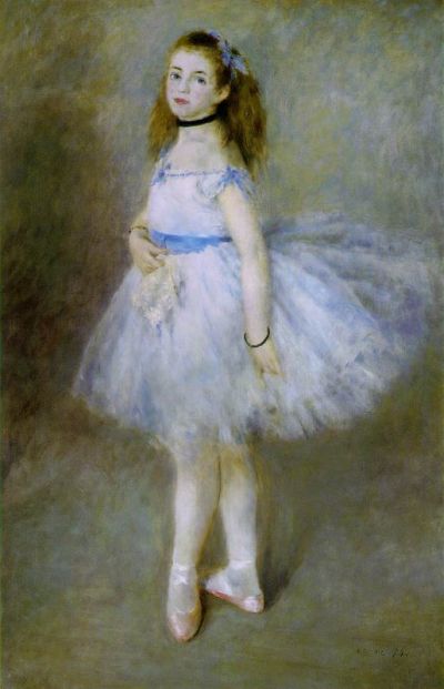 art oil painting reproduction of  Renoir Dancer museum quality handmade