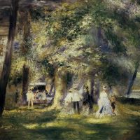 Renoir In St Cloud Park