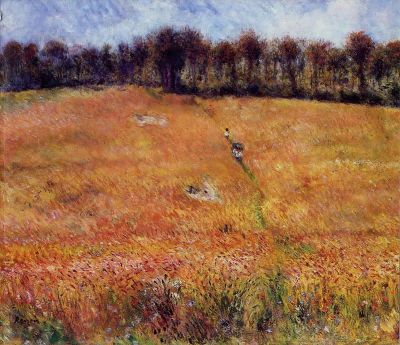 art oil painting reproduction of  Renoir Path Through The High Grass museum quality handmade