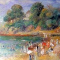 Renoir Plage Du Chateau A Pornic