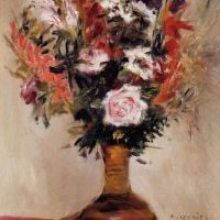 Renoir Roses In A Vase