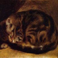 Renoir Sleeping Cat