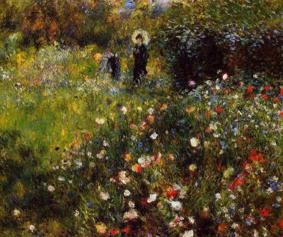 art oil painting reproduction of  Renoir Summer Landscape museum quality handmade