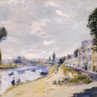 Renoir The Banks Of The Seine